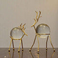 Golden Antlers: Reindeer Art Set