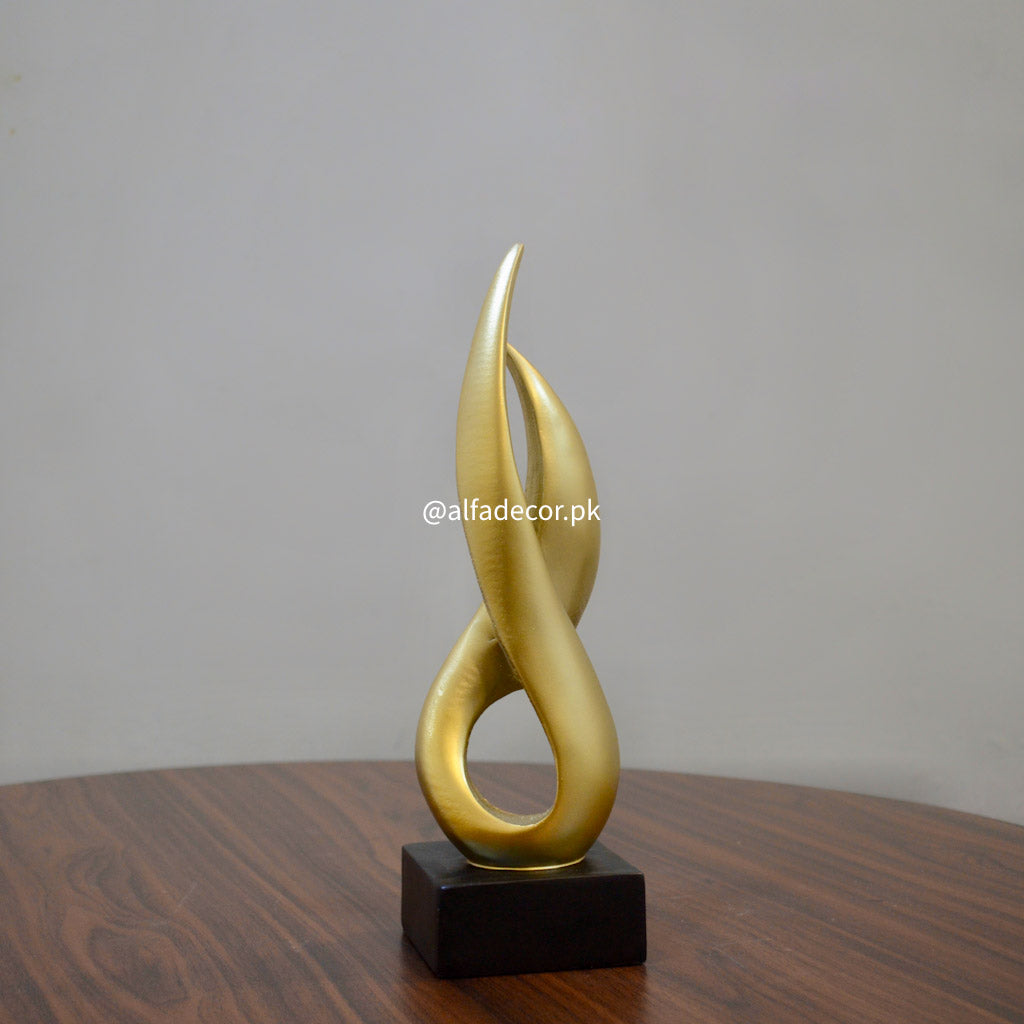 Aglow Golden Trophy Ornament