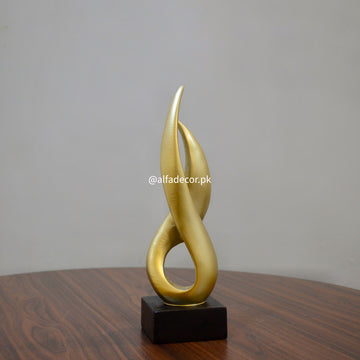 Aglow Golden Trophy Ornament