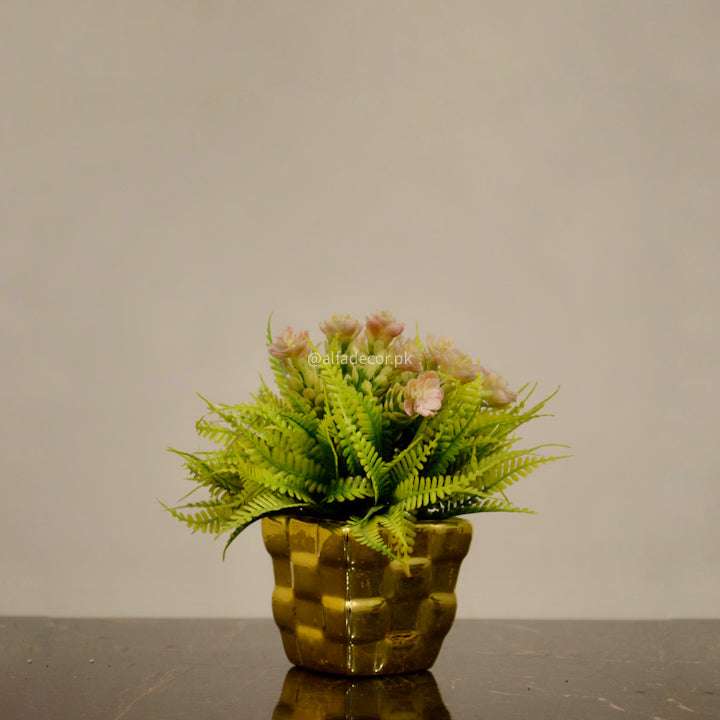 Baby Faux Lilies in luxe potted
