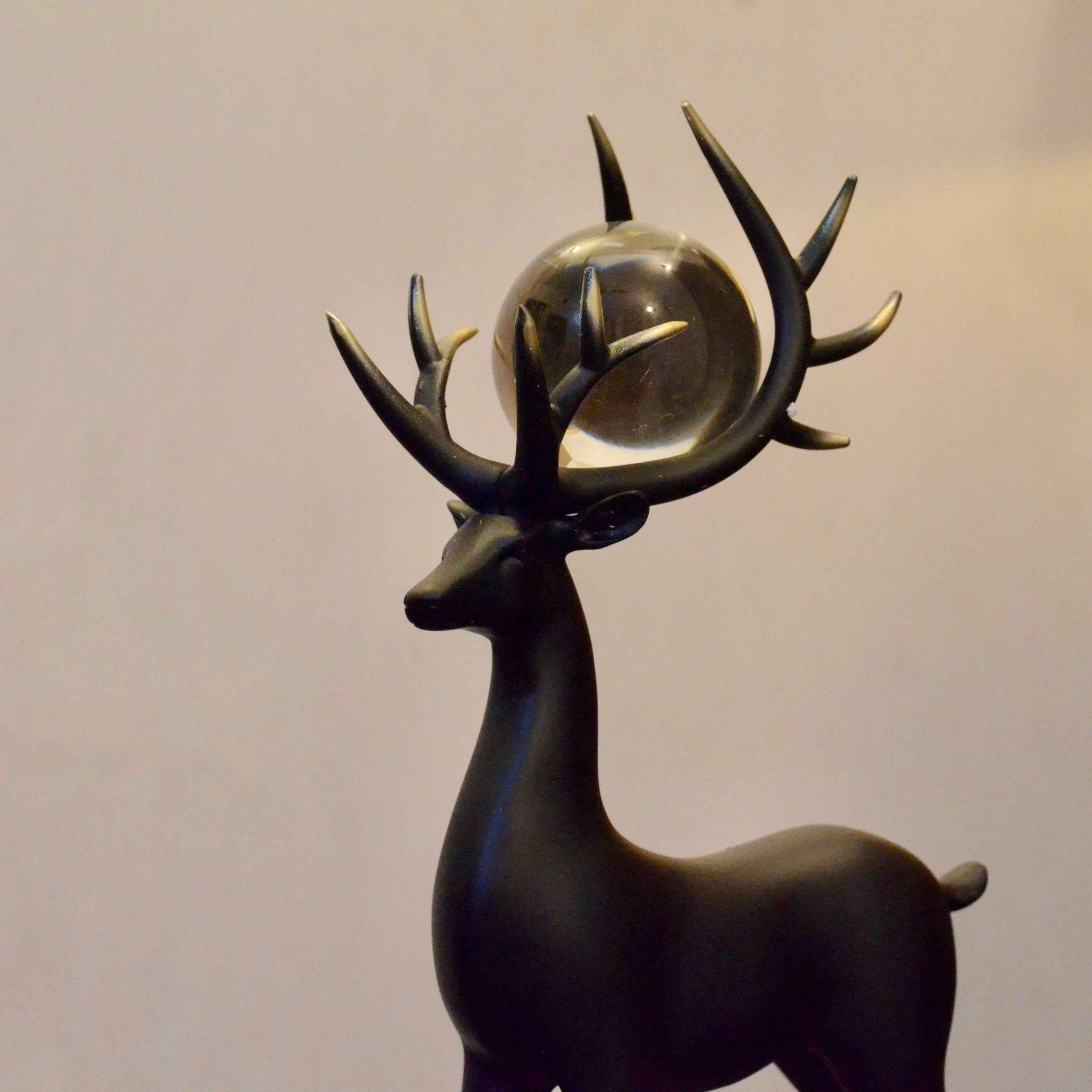 Mystique in Gold Sophisticated Deer Duo