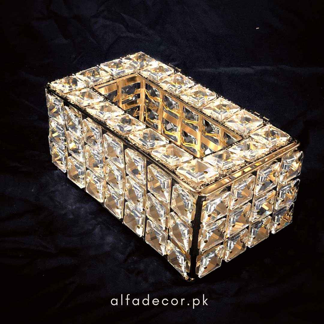 Endless Cubes Luxury Tissue Box Container