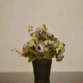 Faux Floral Charm – Violet Roses