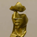 Golden Face Mask Ornament