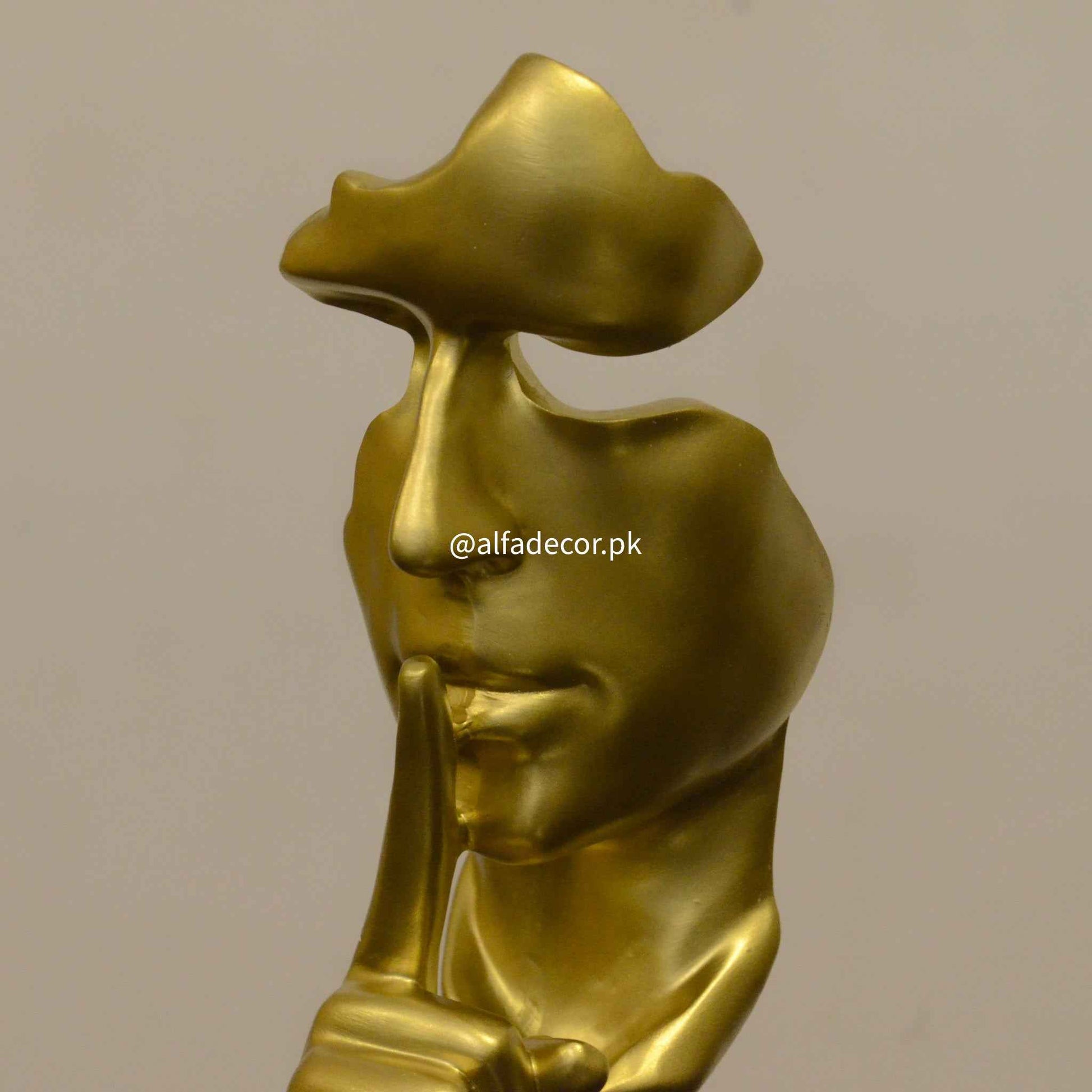Golden Face Mask Ornament