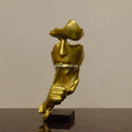 Golden Face Mask Ornament