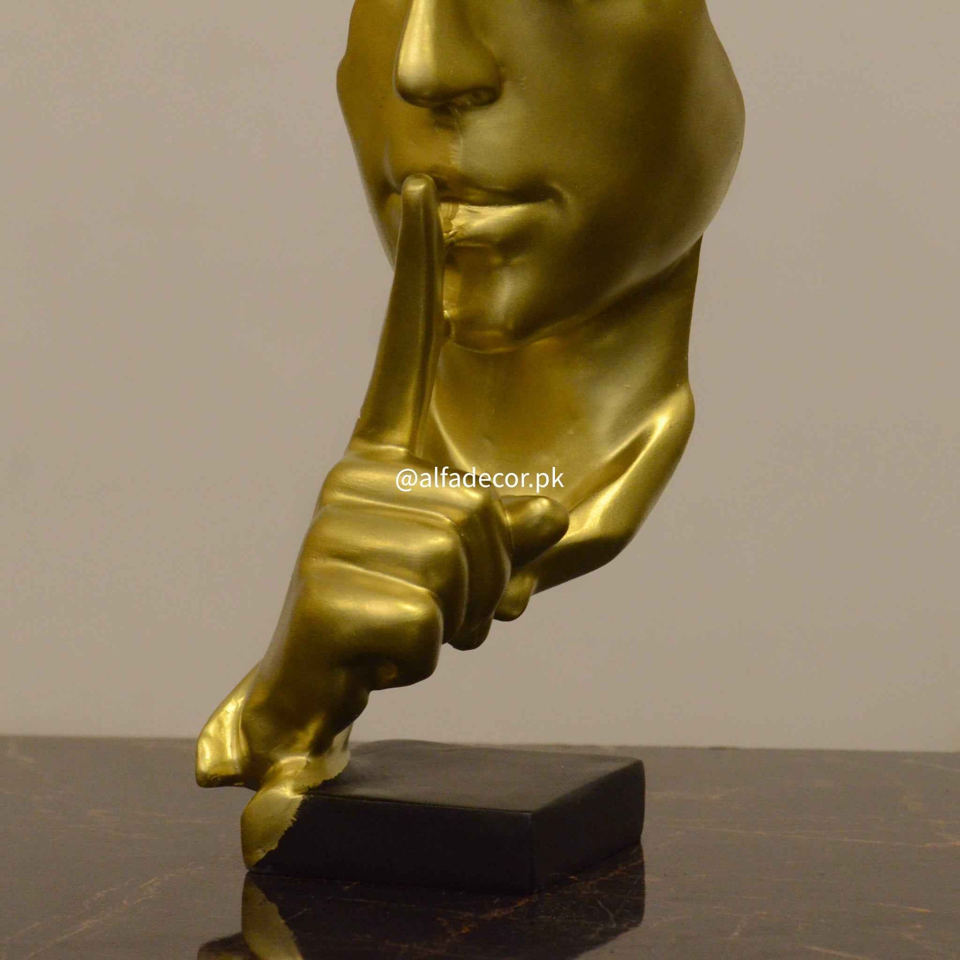 Golden Face Mask Ornament