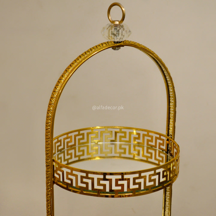 Golden Mirage 2-Tier Stand