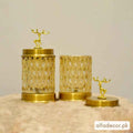 Golden Premium Urn Set | Storage Jars