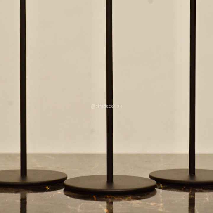 Luxe Gilded Accents Candle Sticks