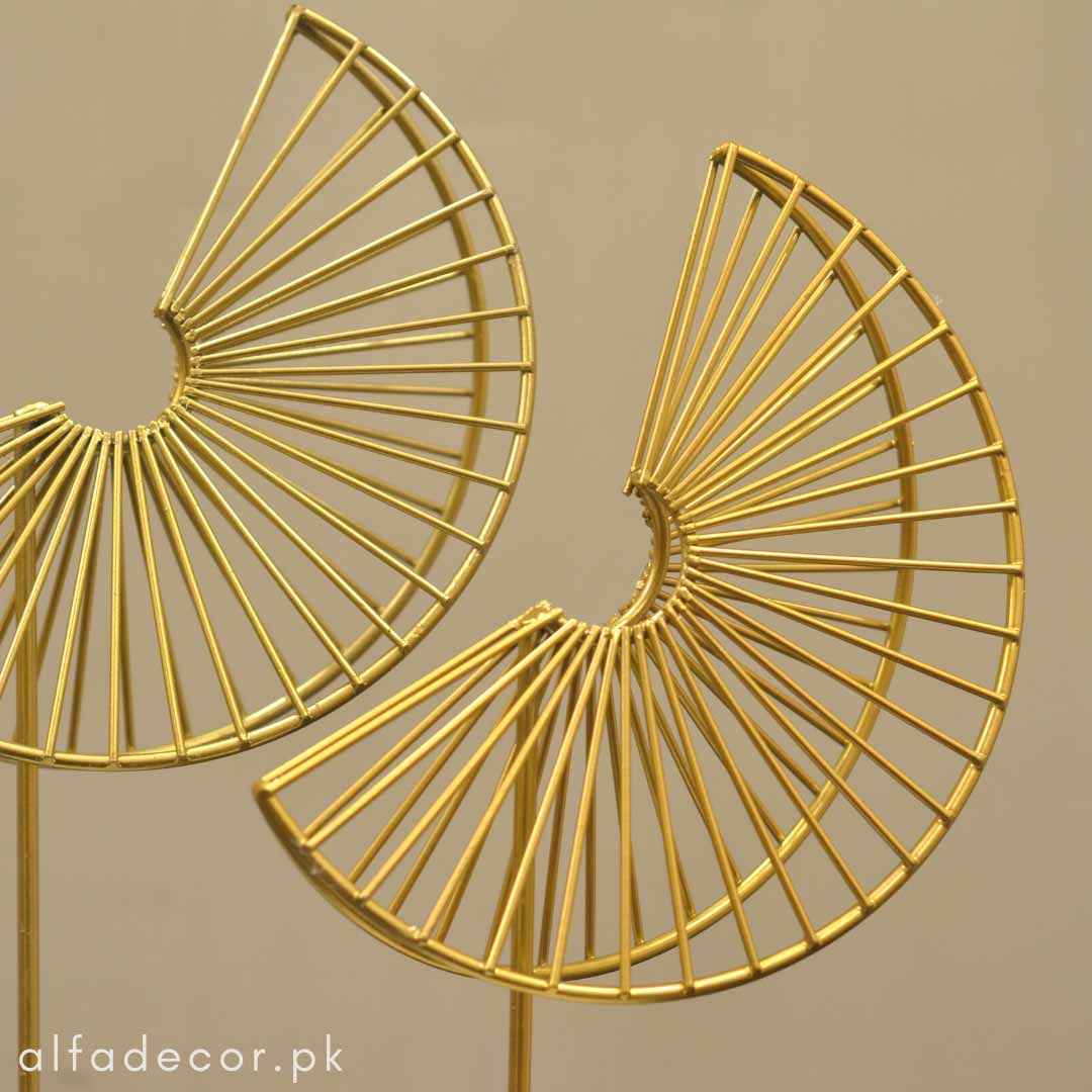 Table Top Ornaments Half Crescent
