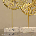 Table Top Ornaments Half Crescent