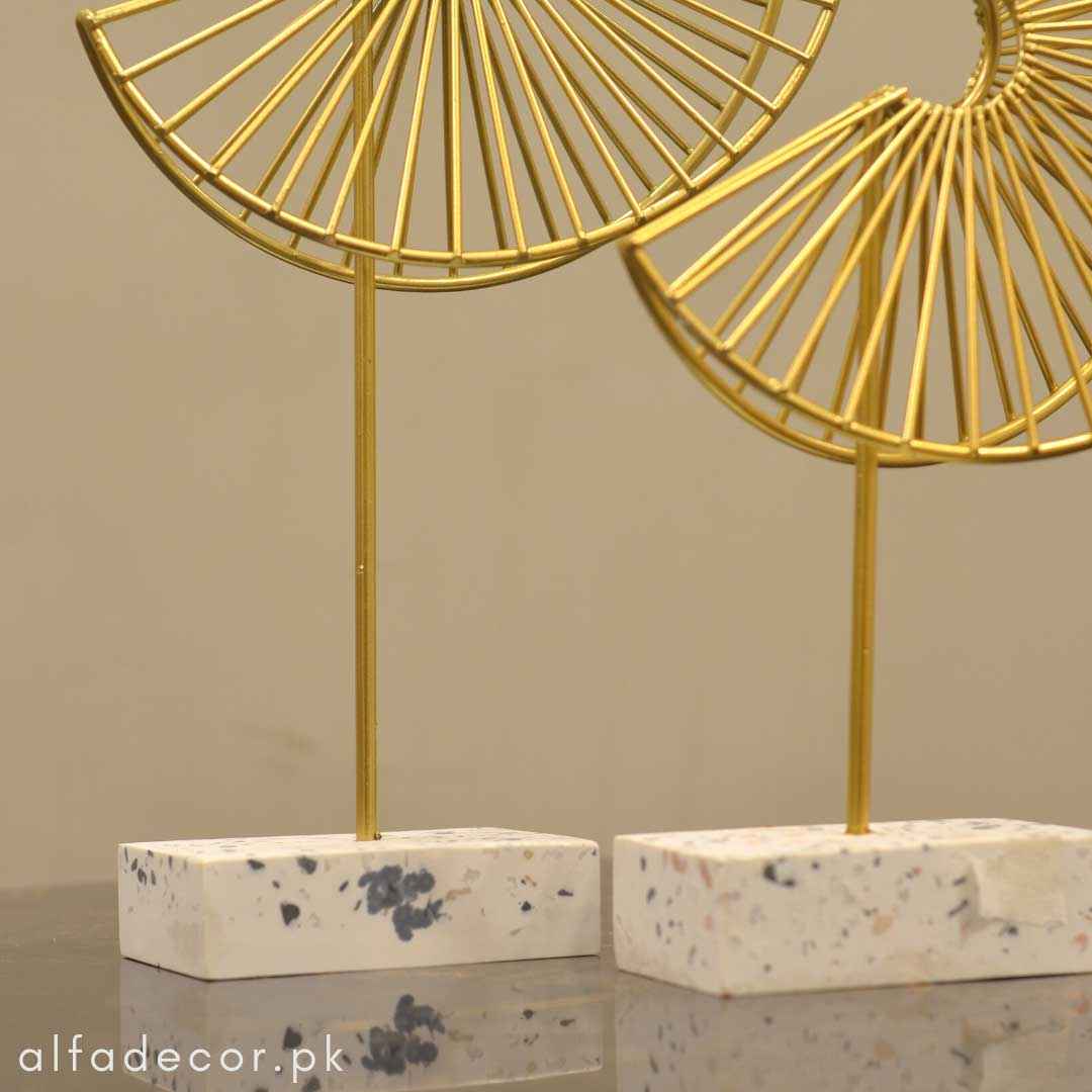 Table Top Ornaments Half Crescent
