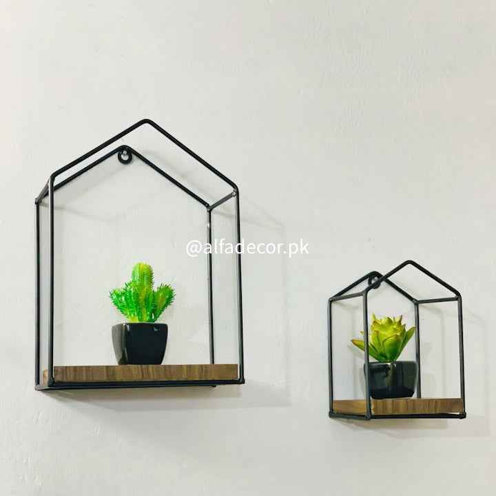 Wall Decor Huts - Set of 3