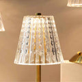 Crystal Top Touch Lamp – Decorative Accent Light