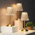Crystal Top Touch Lamp – Decorative Accent Light